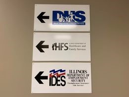 Carus Chemical's highly combustible potassium permanganate is stored in the same building as these government offices at the South Town Mall in Ottawa, Illinois.